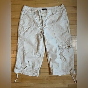 Women’s A.n.a. Tan Cropped Cargo Pants